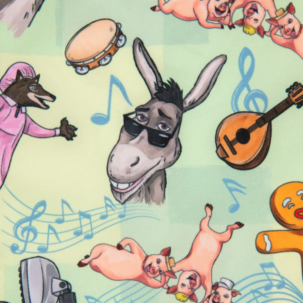 Shrek All-Over Print Woven T-Shirt-4