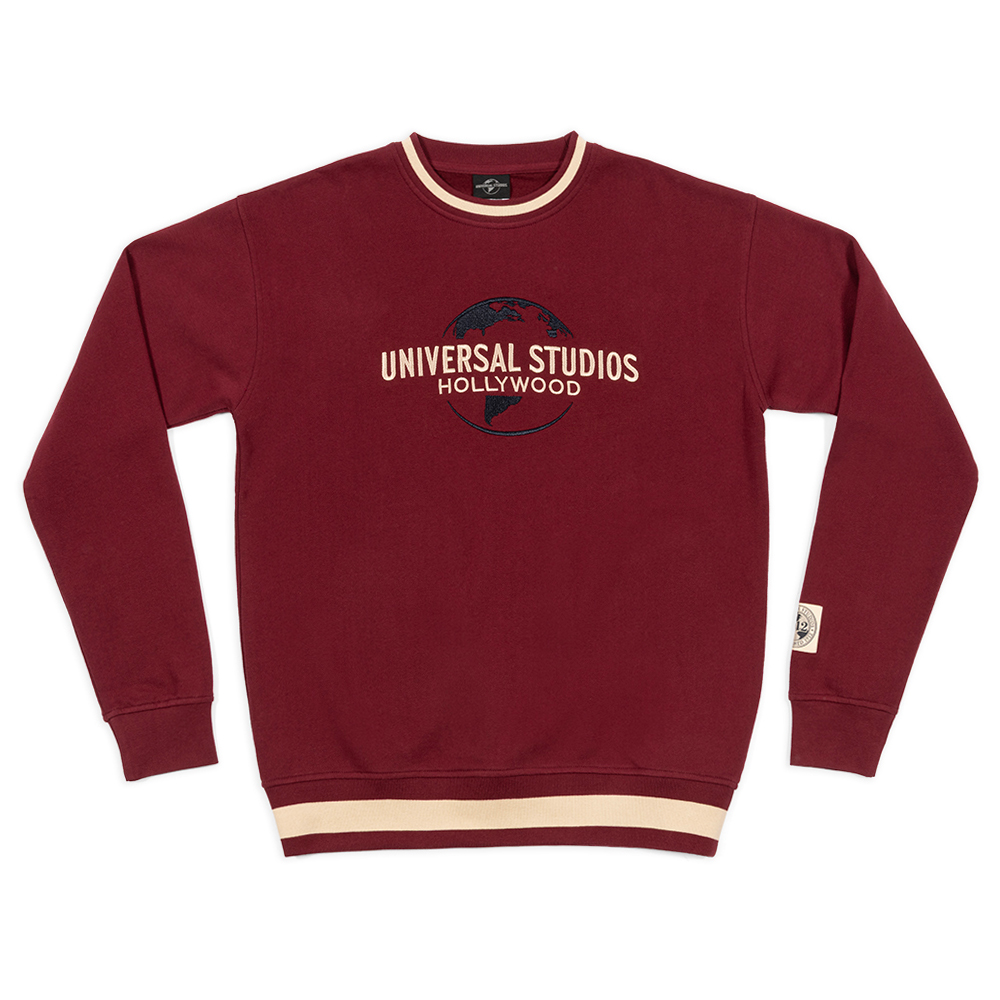 Universal Studios Hollywood Embroidered Logo Crewneck Sweatshirt-3