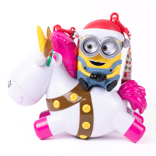 Despicable Me Holiday Popcorn Bucket  Featuring Bob & Fluffy