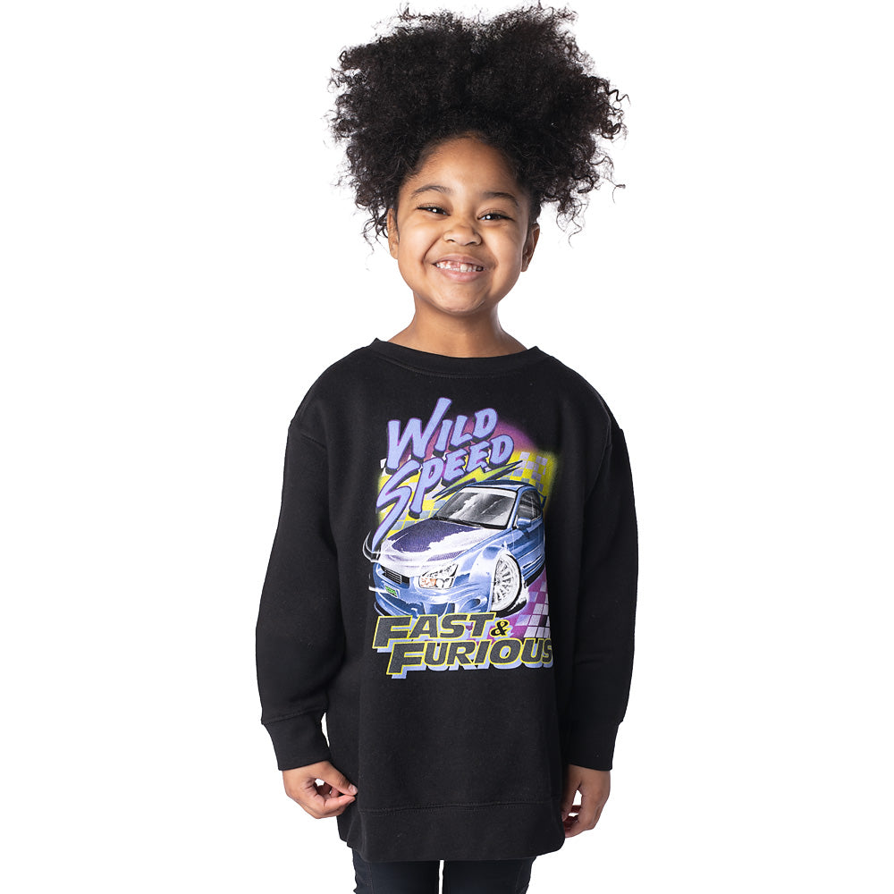 Fast & Furious Youth Crewneck Sweatshirt "Wild Speed"