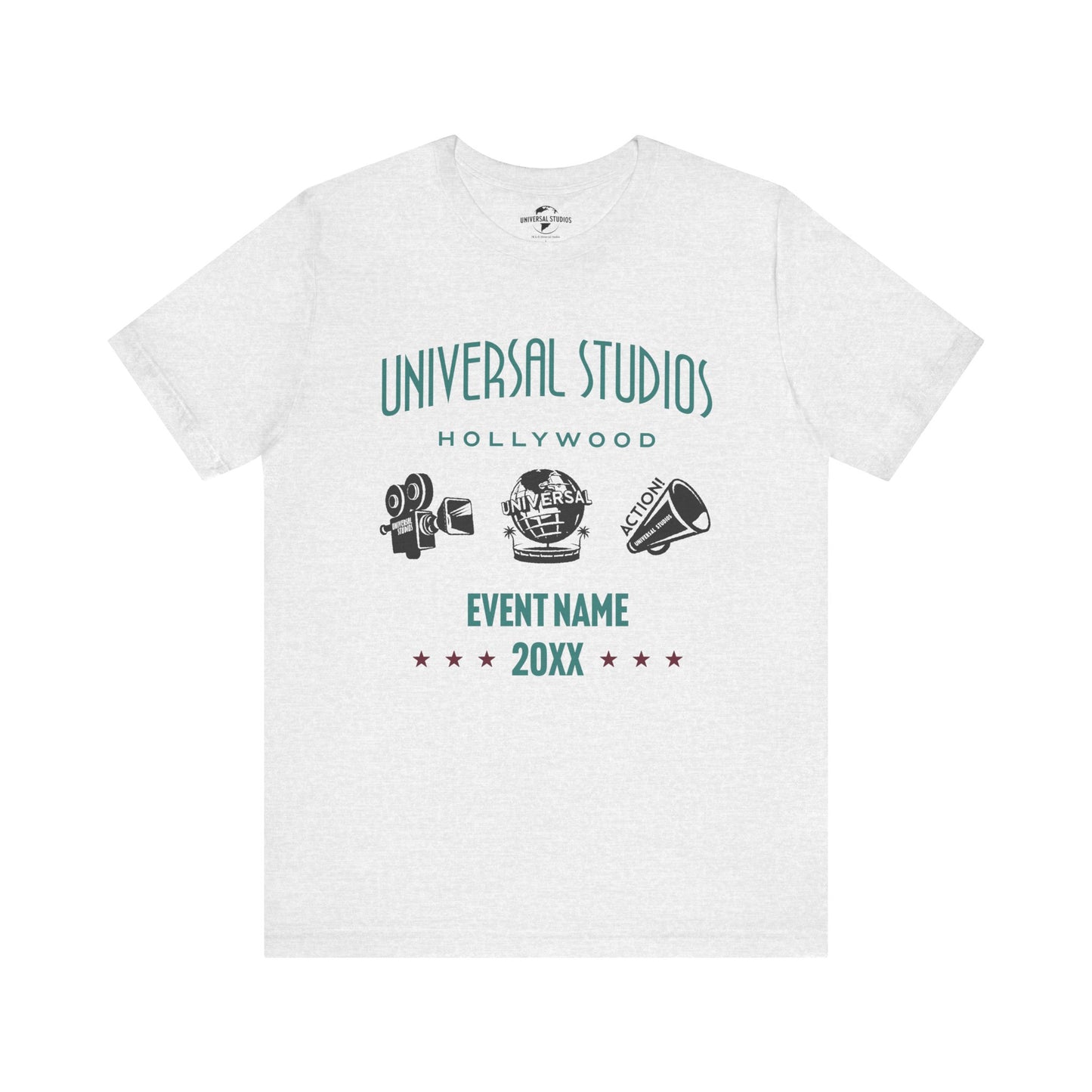 Universal Studios Hollywood Icons Personalized T-Shirt