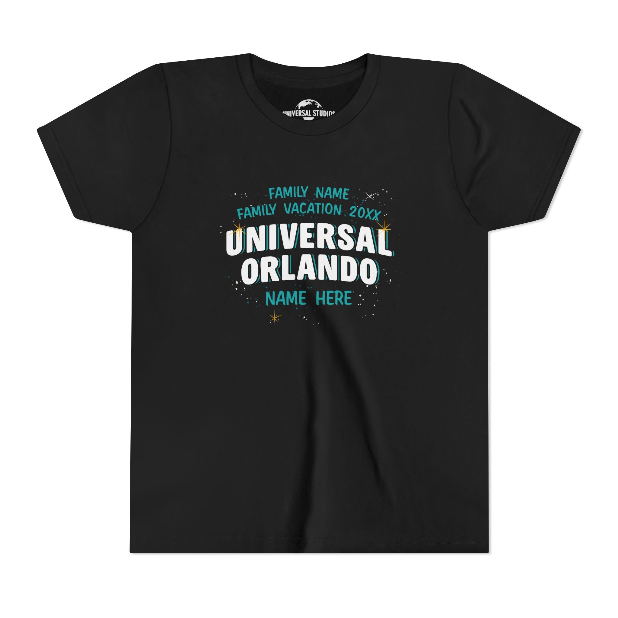 Universal Orlando Resort Family Vacation Personalized Youth T