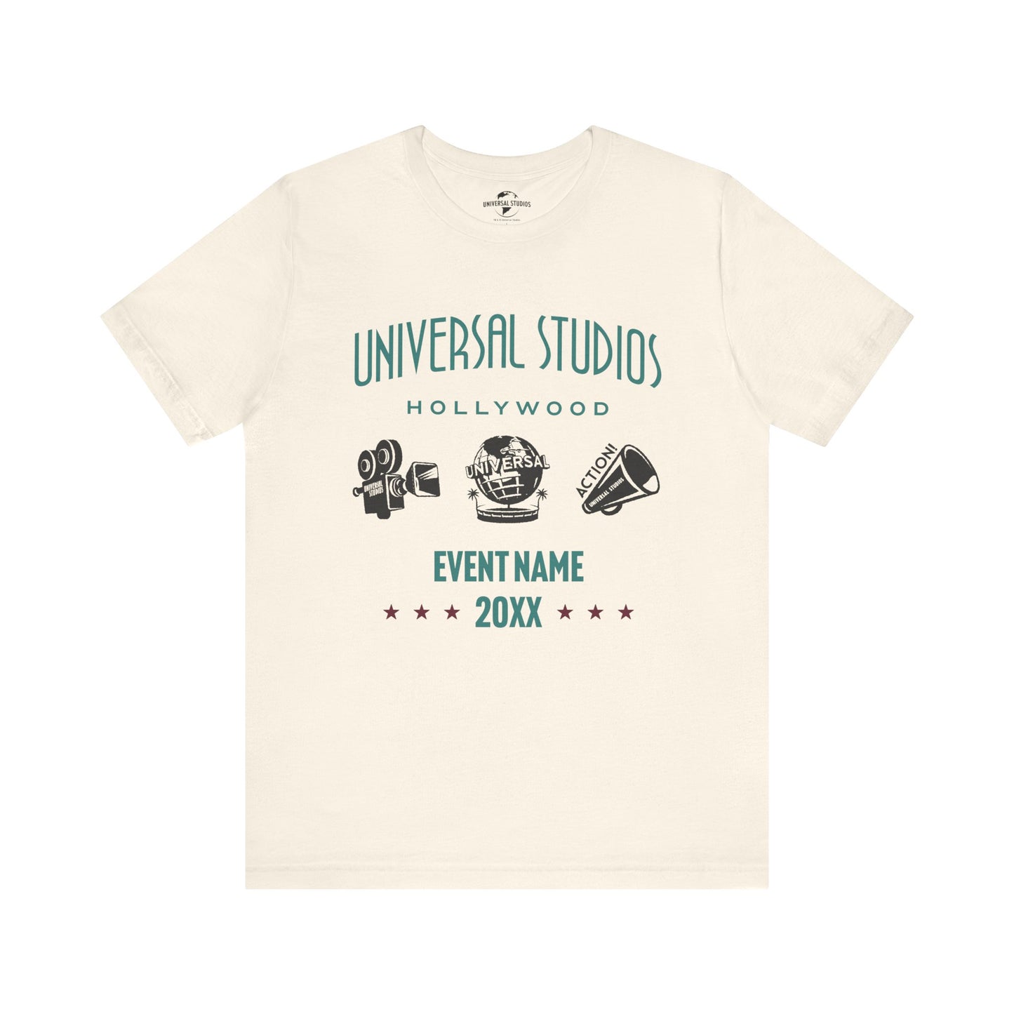 Universal Studios Hollywood Icons Personalized T-Shirt