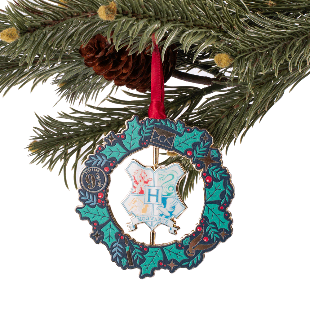 Harry Potter™ Holiday Spinning Ornament Hogwarts™
