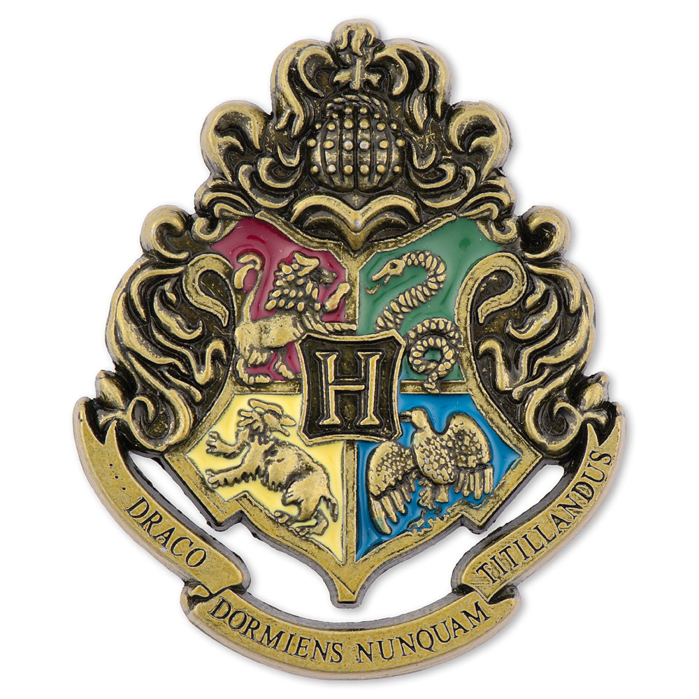 Harry Potter™ Hogwarts™ Crest Bronze Pin