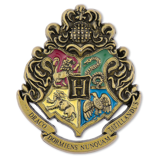 Harry Potter™ Hogwarts™ Crest Bronze Pin