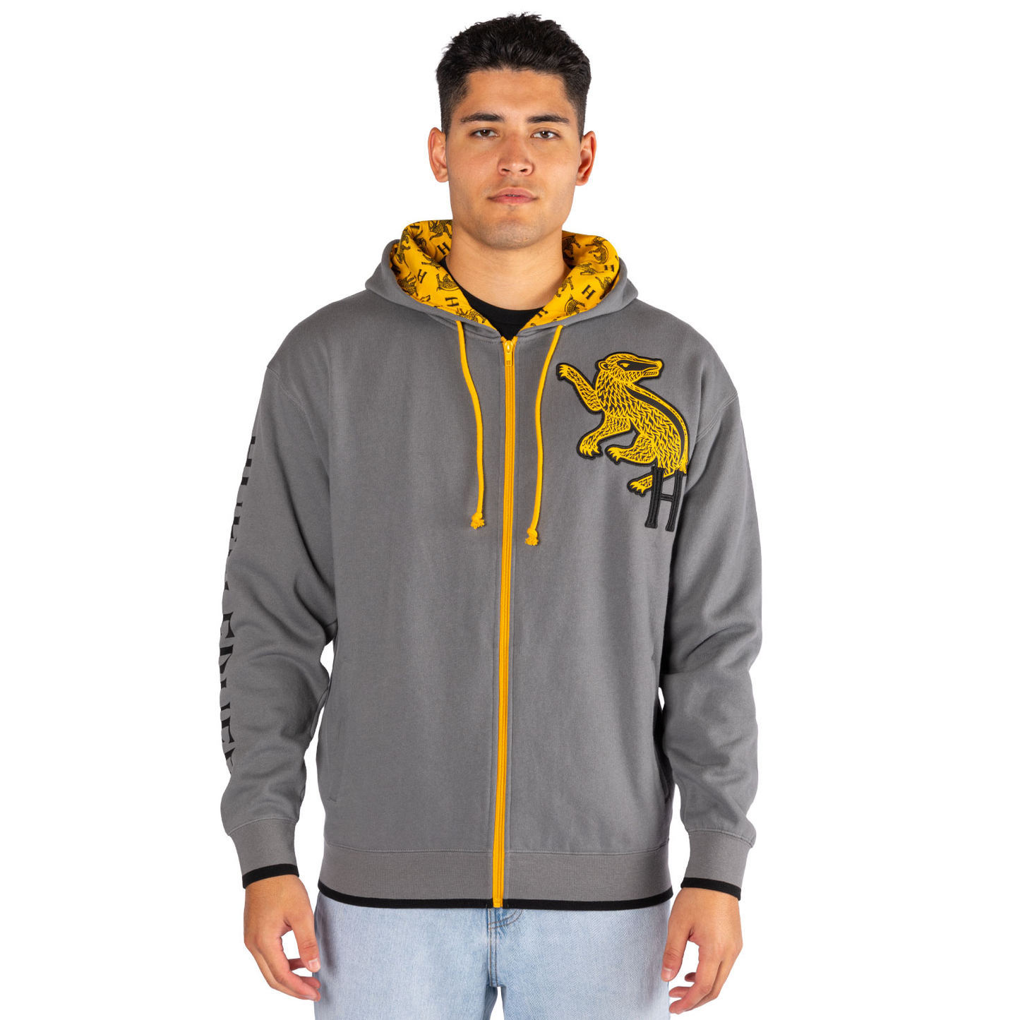 Harry Potter™ Zip-Up Fleece Hoodie - Hufflepuff™