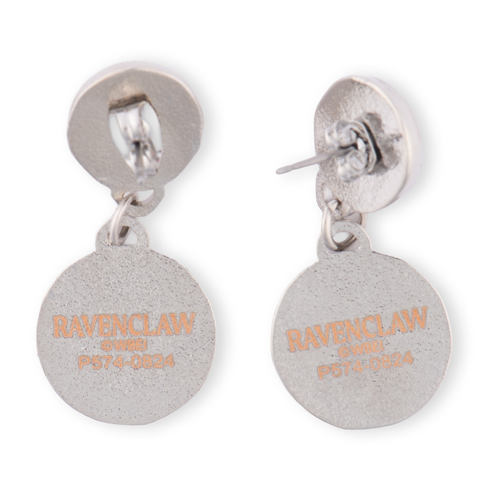Harry Potter™ Earrings of Ravenclaw™ Crest with Pearl