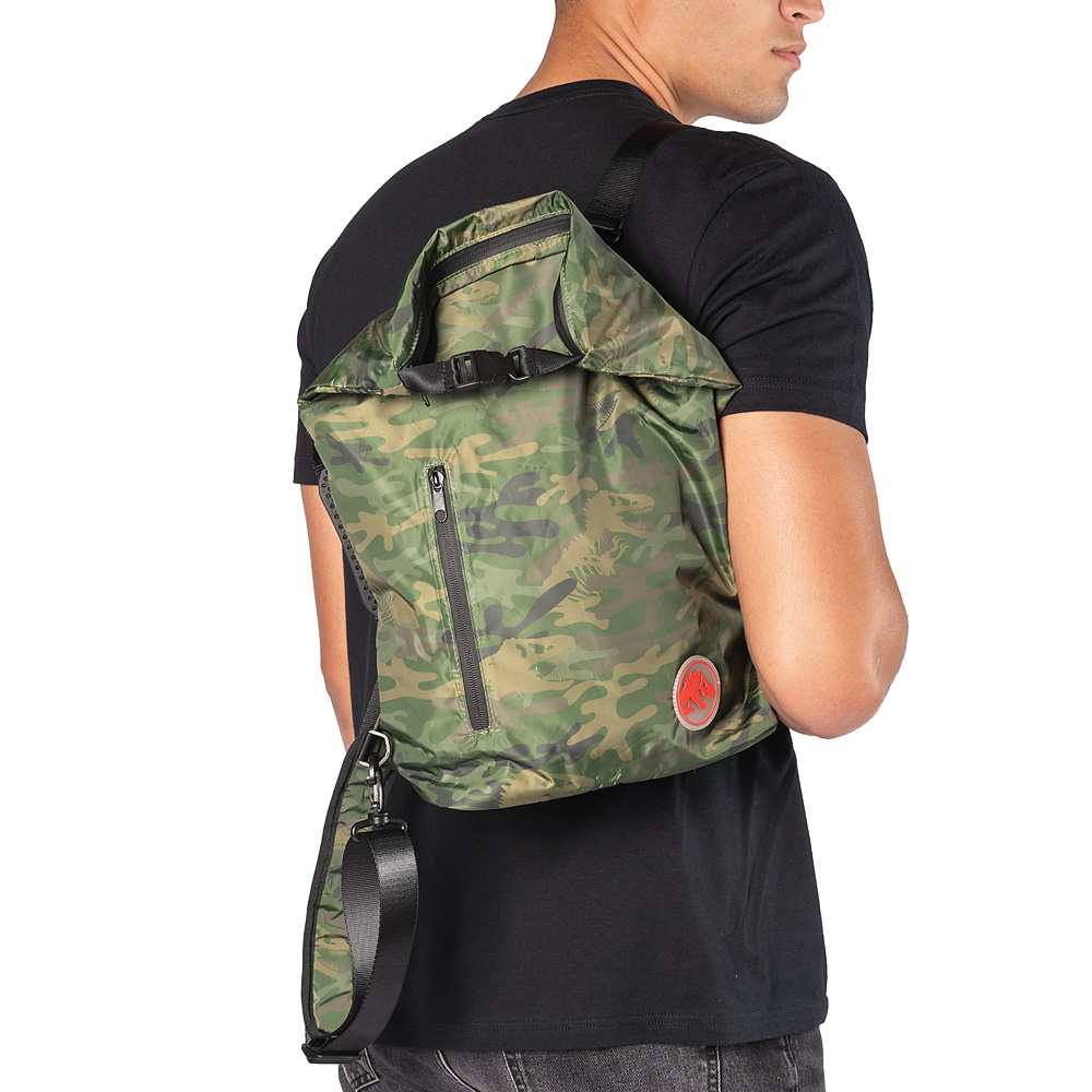 Jurassic Park™ Camo Roll-Up Backpack