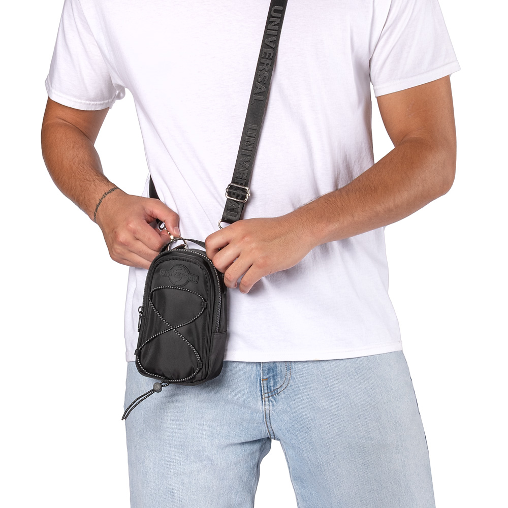 Universal Studios Logo Crossbody Bag - Black