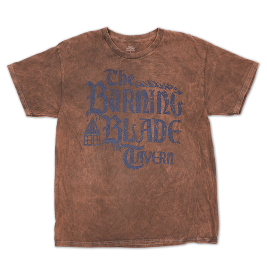 Universal Classic Monsters The Burning Blade Tavern Acid Wash UV Reactive T-Shirt
