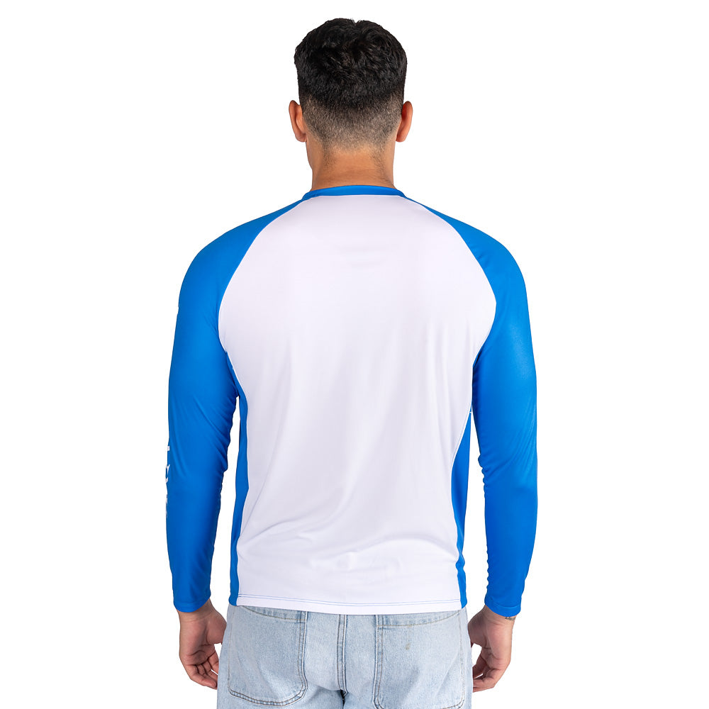 Volcano Bay Long Sleeve Outdoor Performance T-Shirt Tiki Design