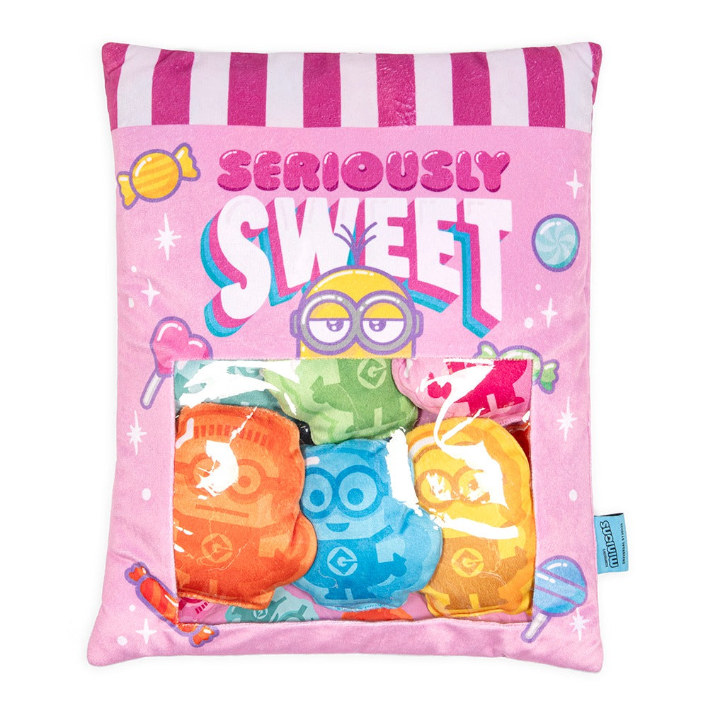 Despicable Me Minions Sweet Vibes Plush Pillow Bag