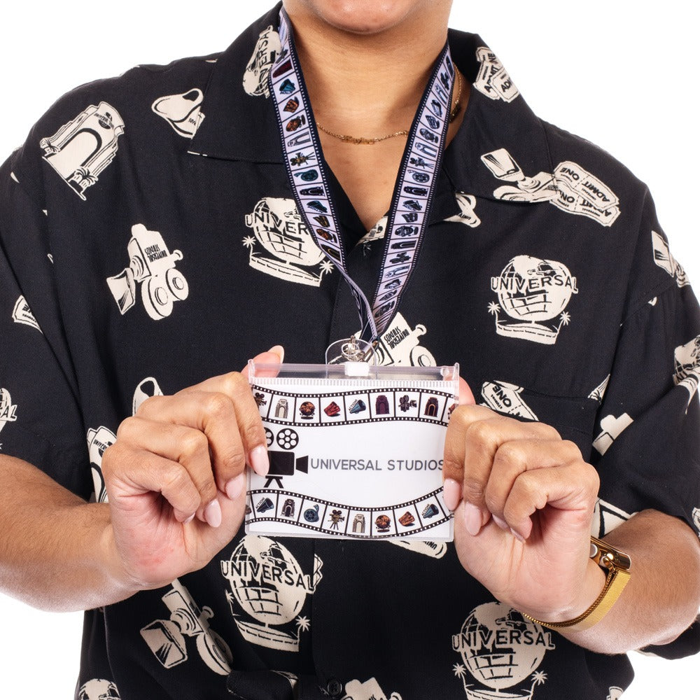 Universal Orlando Resort Logo Icons Lanyard-2