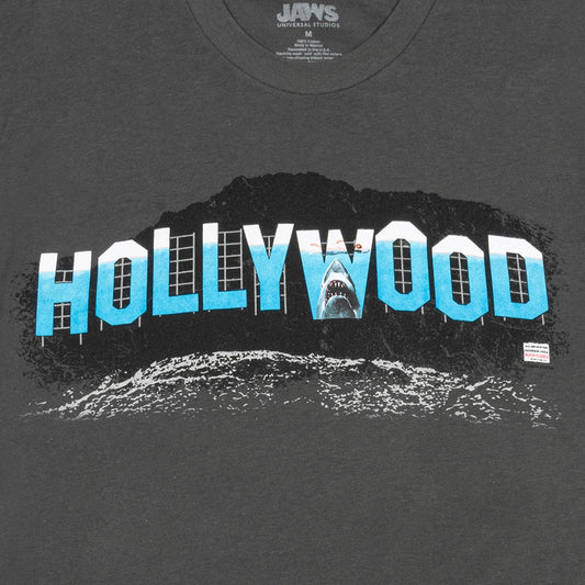 Jaws Hollywood Sign T-Shirt-2