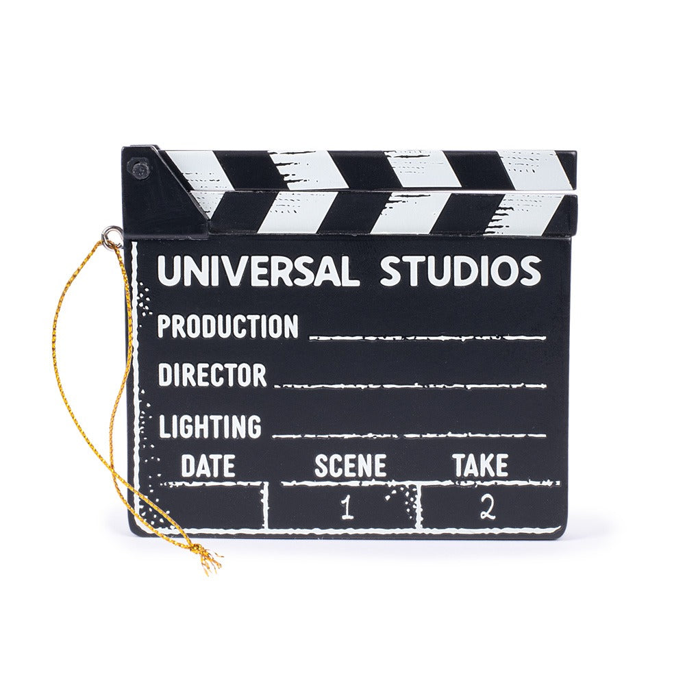 Universal Orlando Resort Logo Icons Clapper Ornament