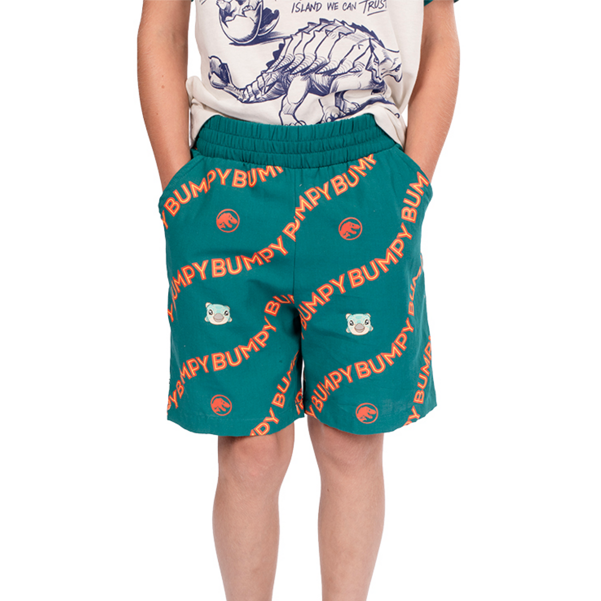 Jurassic World Bumpy Youth Shorts-2