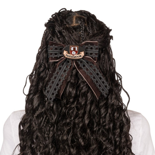 Dark Universe Darkmoor Hair Bow Clip-4