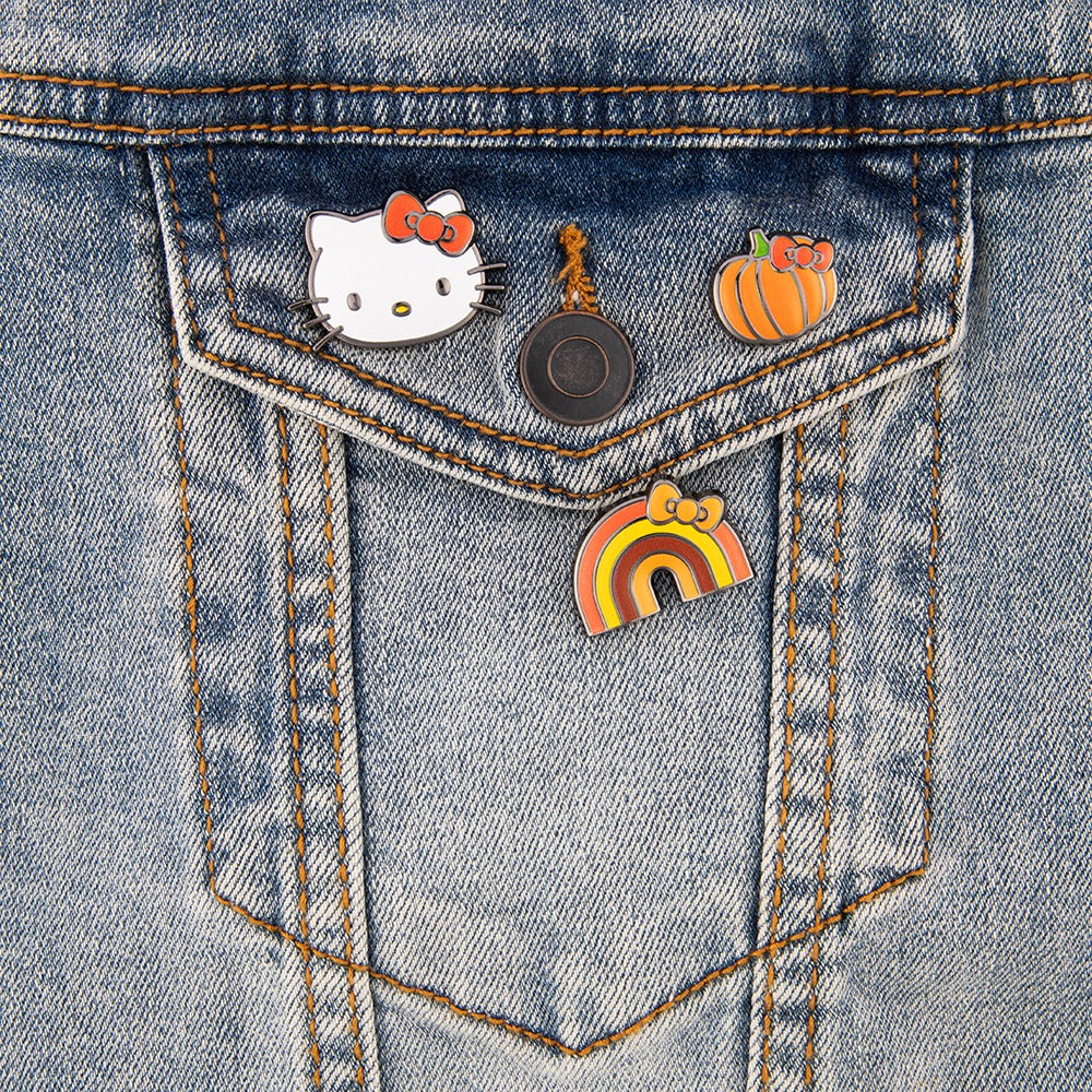 Hello Kitty® Pumpkin Spice Mini Pin Set (3-Piece)-4