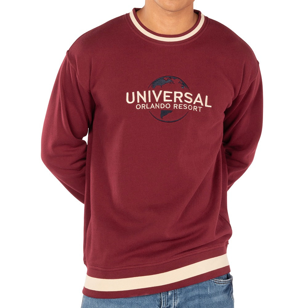 Universal Orlando Resort Embroidered Logo Crewneck Sweatshirt-7