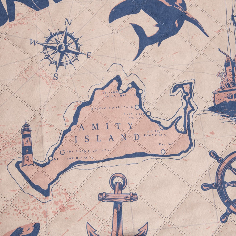 Jaws Logo Roll-Up Blanket