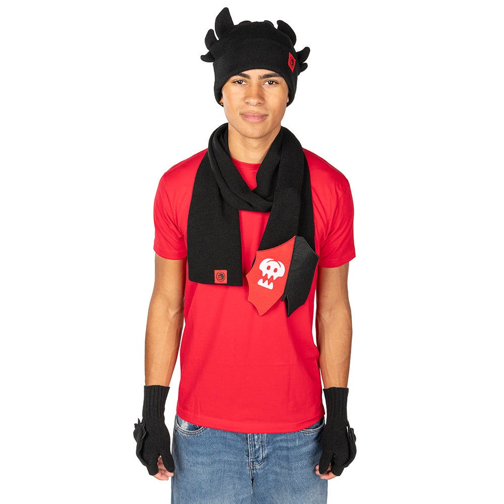 How To Train Your Dragon Toothless Scarf-3