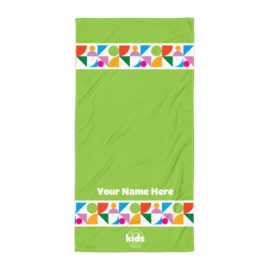 Universal Kids Resort Personalized Beach Towel
