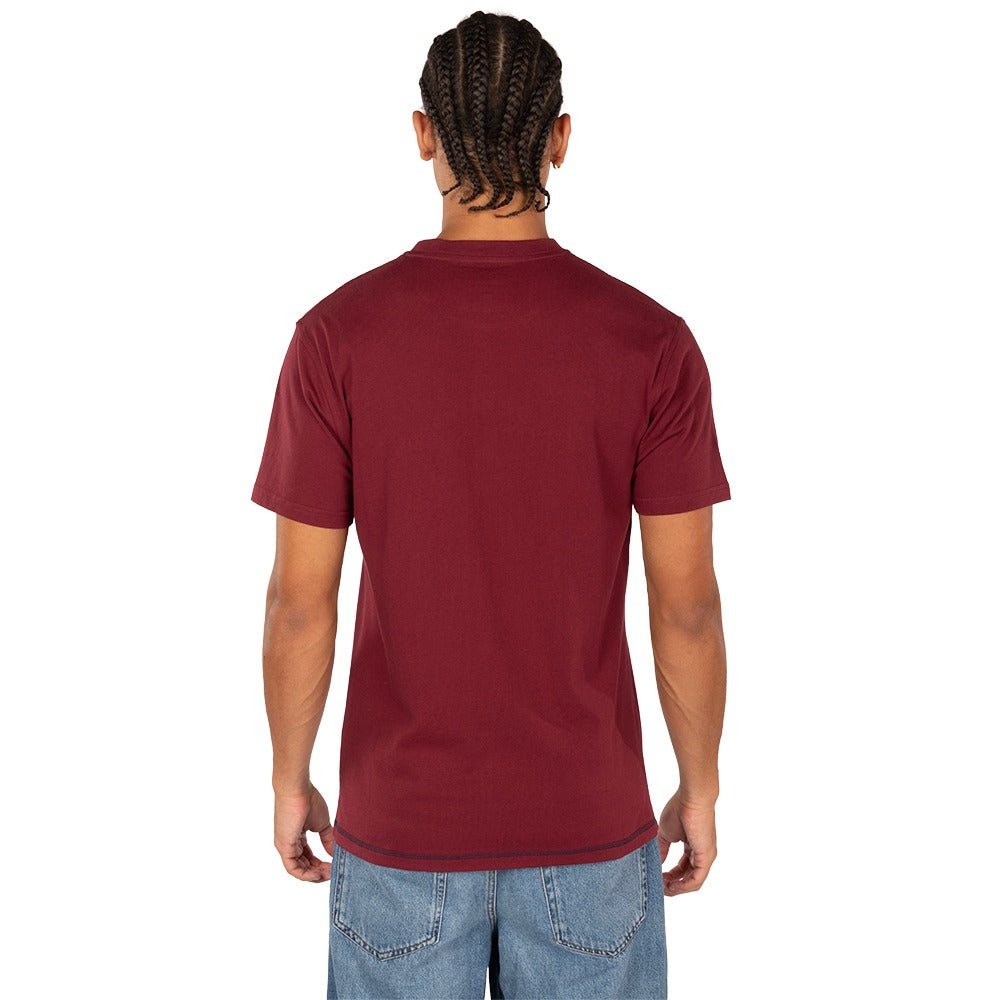 Universal Studios Hollywood Maroon Embroidered Logo T-Shirt-4