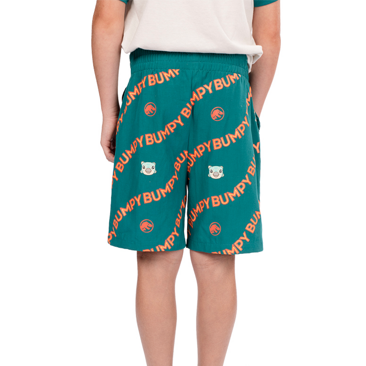 Jurassic World Bumpy Youth Shorts-4