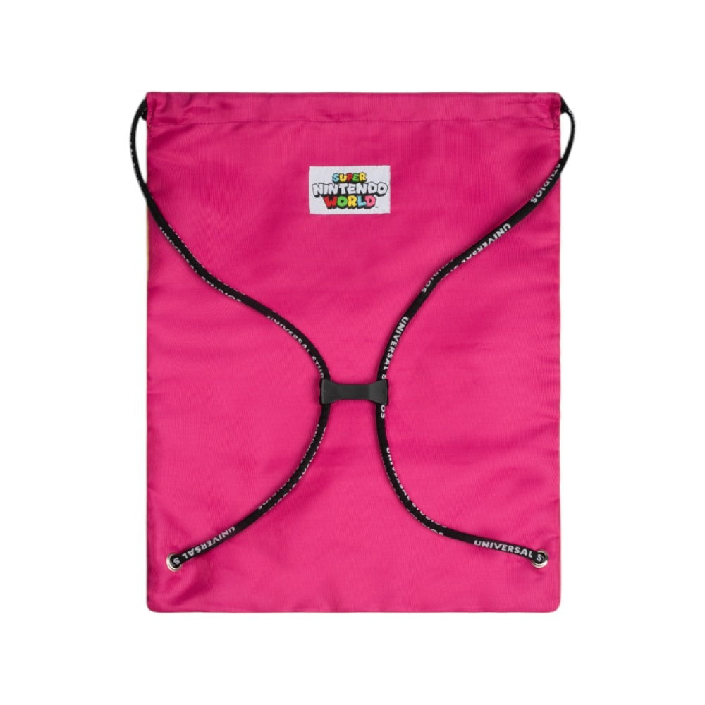 SUPER NINTENDO WORLD™ Princess Peach Big Face Drawstring Bag-2