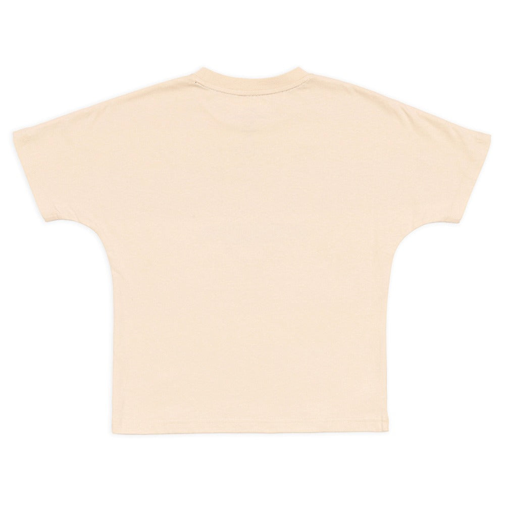 Universal Orlando Resort Embroidered Logo Youth T-Shirt, Cream, Small