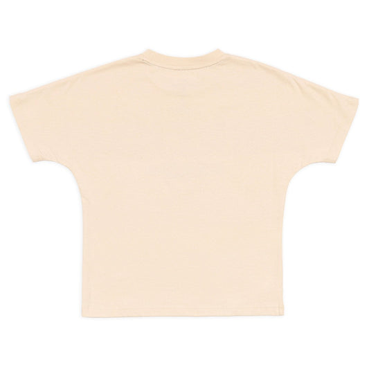 Universal Orlando Resort Embroidered Logo Youth T-Shirt, Cream, Small