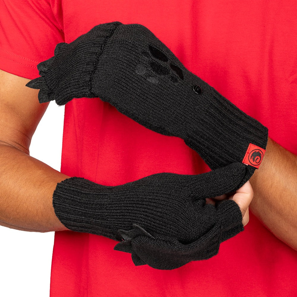 How To Train Your Dragon Toothless Gloves-3