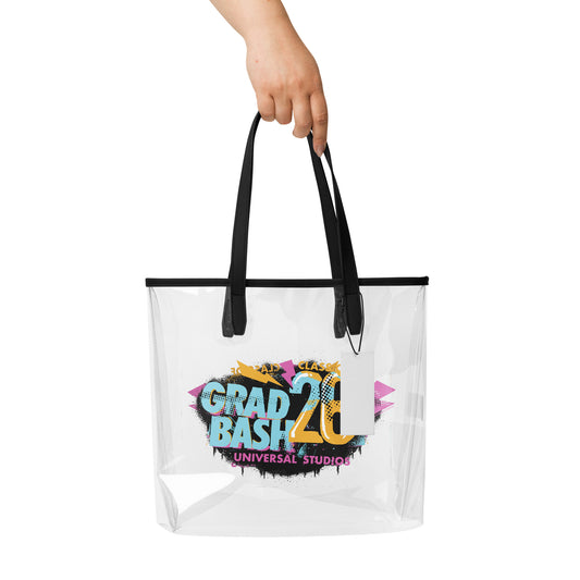 Grad Bash 2026 Clear Tote Bag