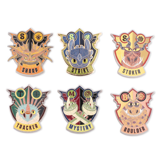How to Train Your Dragon Warrior Mystery Pin Set-2