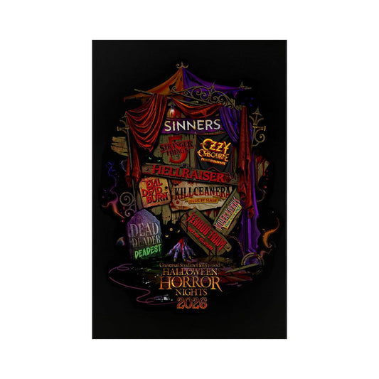 Halloween Horror Nights 2026 Universal Hollywood House Poster
