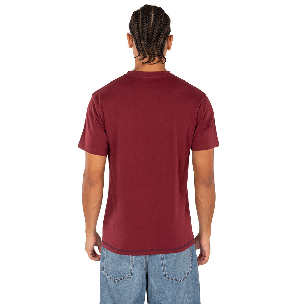 Universal Orlando Resort Maroon Embroidered Logo T-Shirt-4