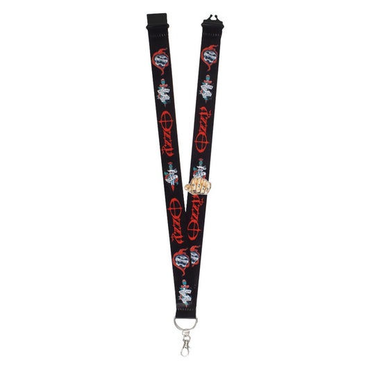 Halloween Horror Nights 2026 Ozzy Osbourne Lanyard & Pin Set