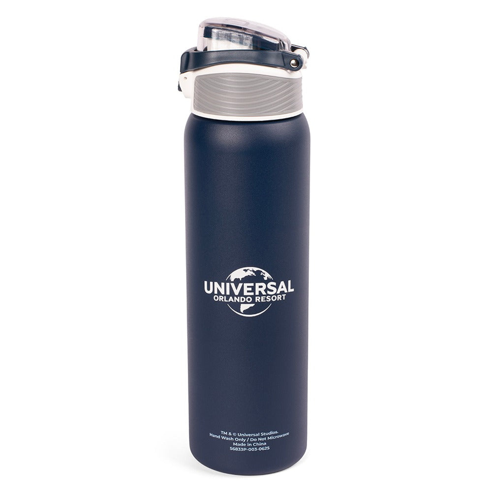 Universal Logo Embossed Stainless Steel Water Bottle-2