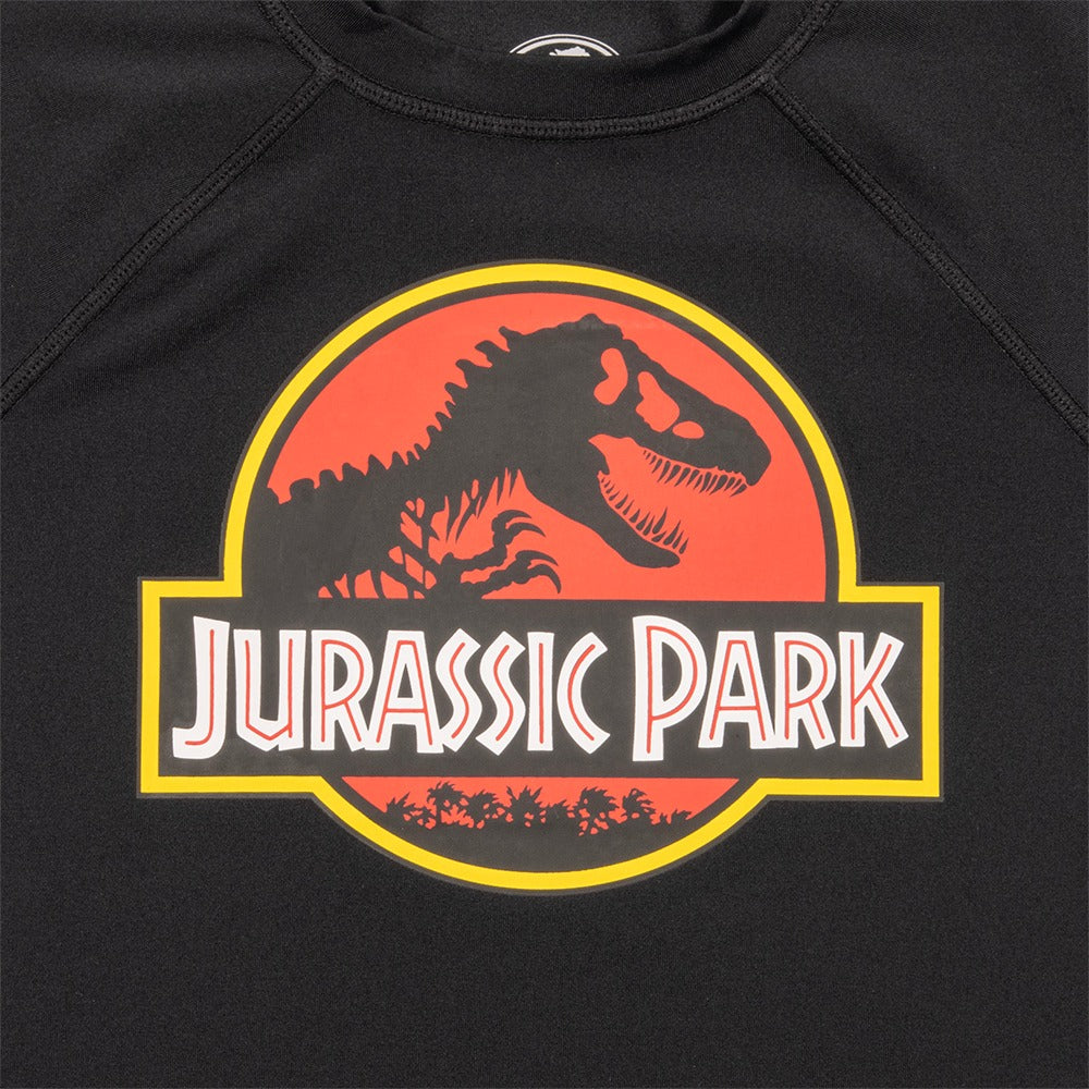 Jurassic Park Logo Youth T-Shirt, Black, T3