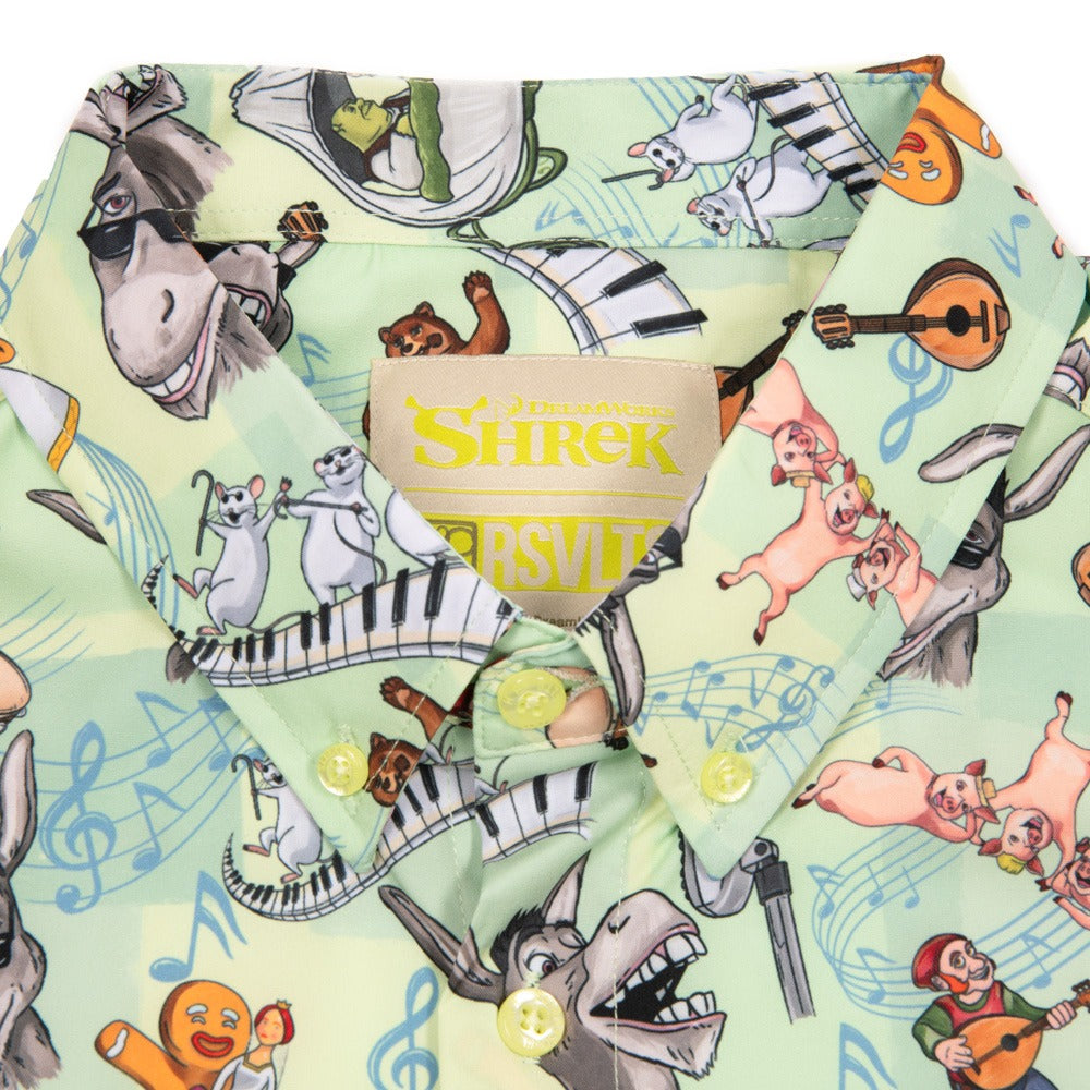 Shrek All-Over Print Woven T-Shirt-2