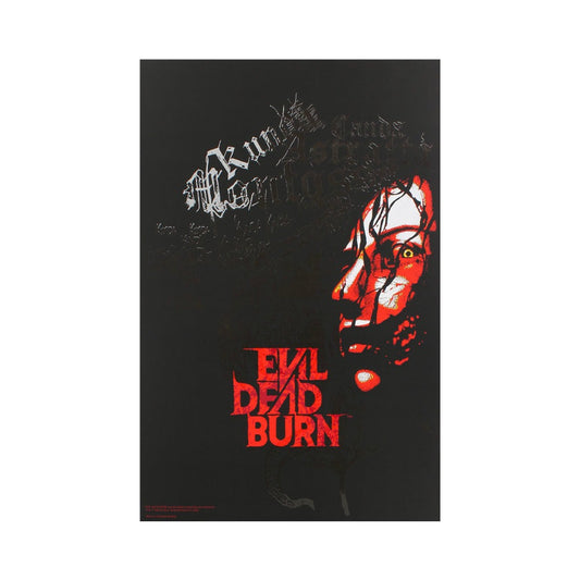 Halloween Horror Nights 2026 Evil Dead Burn Poster