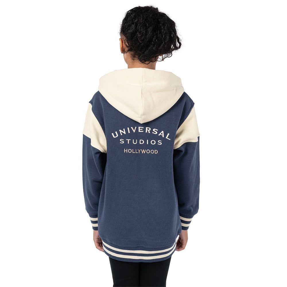 Universal Studios Hollywood Embroidered Logo Youth Fleece Jacket-6