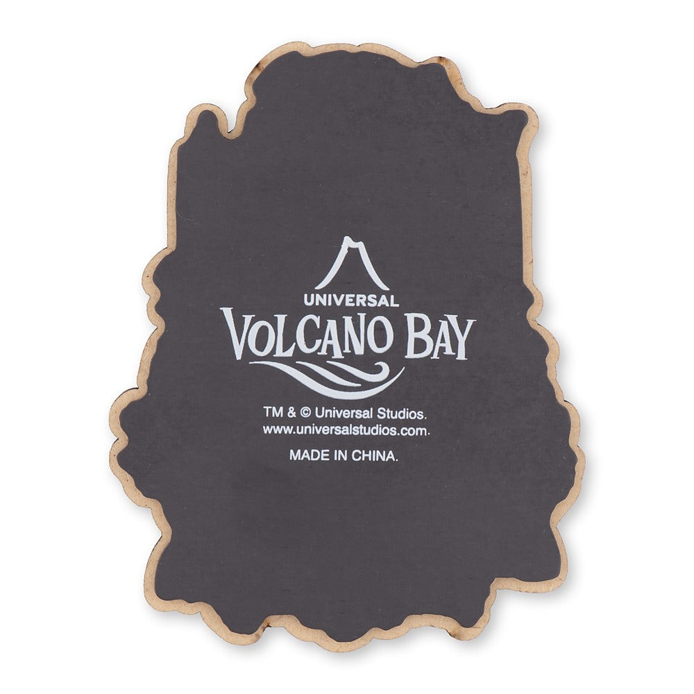 Volcano Bay Wooden Magnet-2