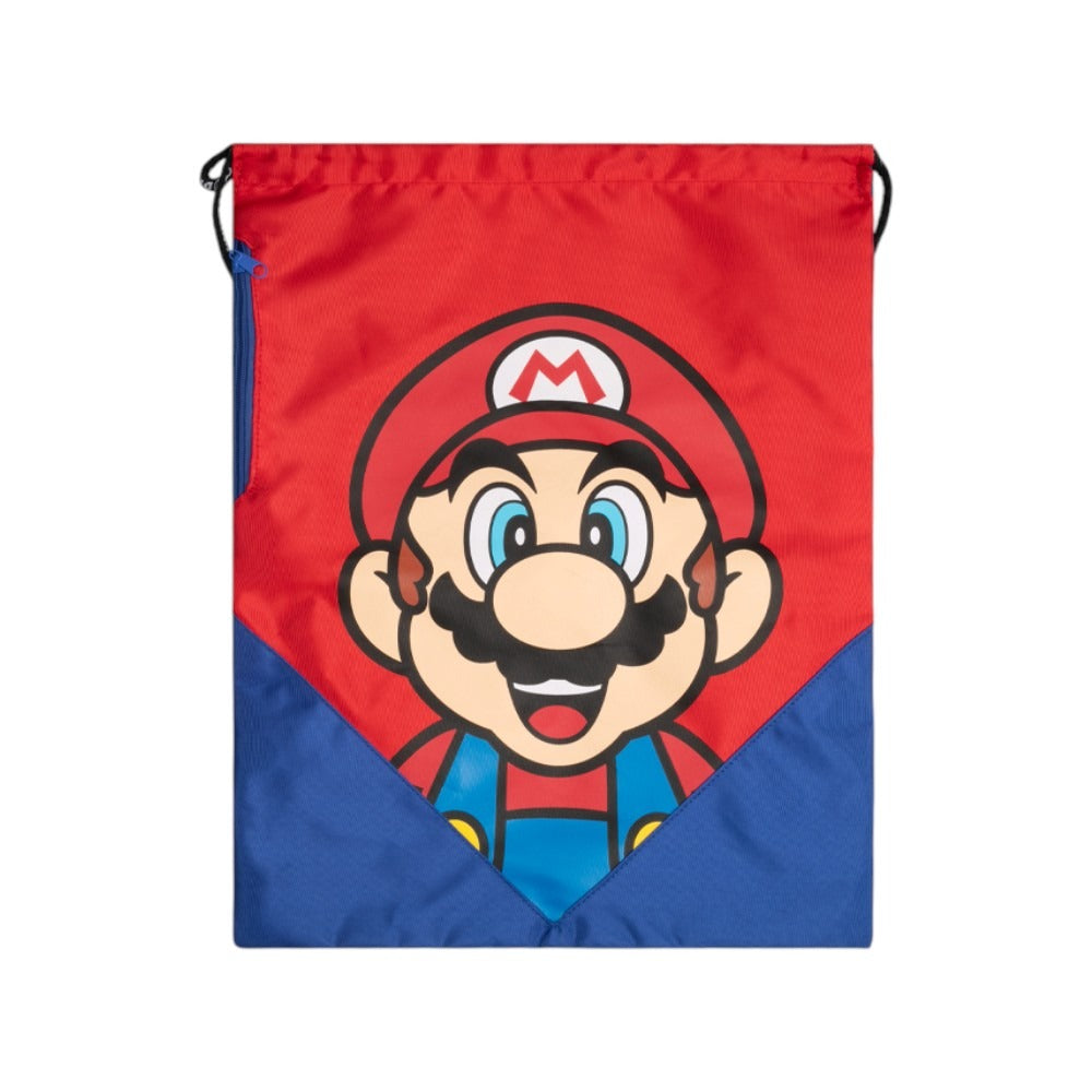 SUPER NINTENDO WORLD™ Mario Big Face Drawstring Bag