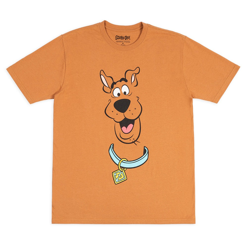 Scooby-Doo Big Face T-Shirt, Brown, X-Small