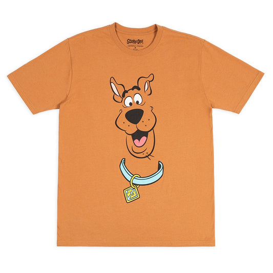 Scooby-Doo Big Face T-Shirt, Brown, X-Small