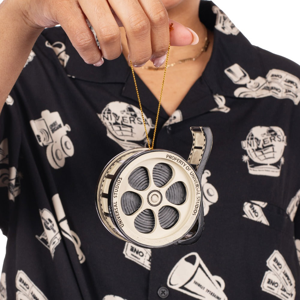 Universal Orlando Resort Logo Icons Film Reel Ornament-3