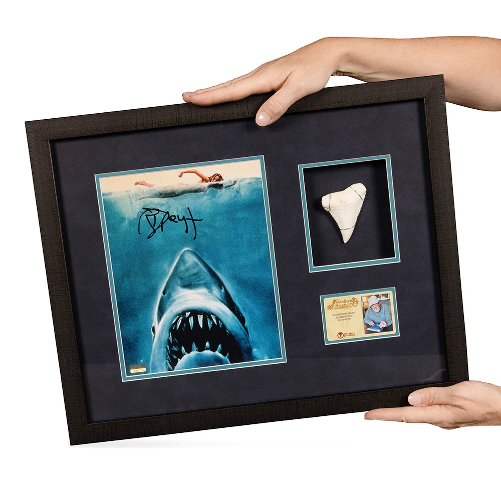Jaws Richard Dreyfuss Autographed Framed Collectible-2