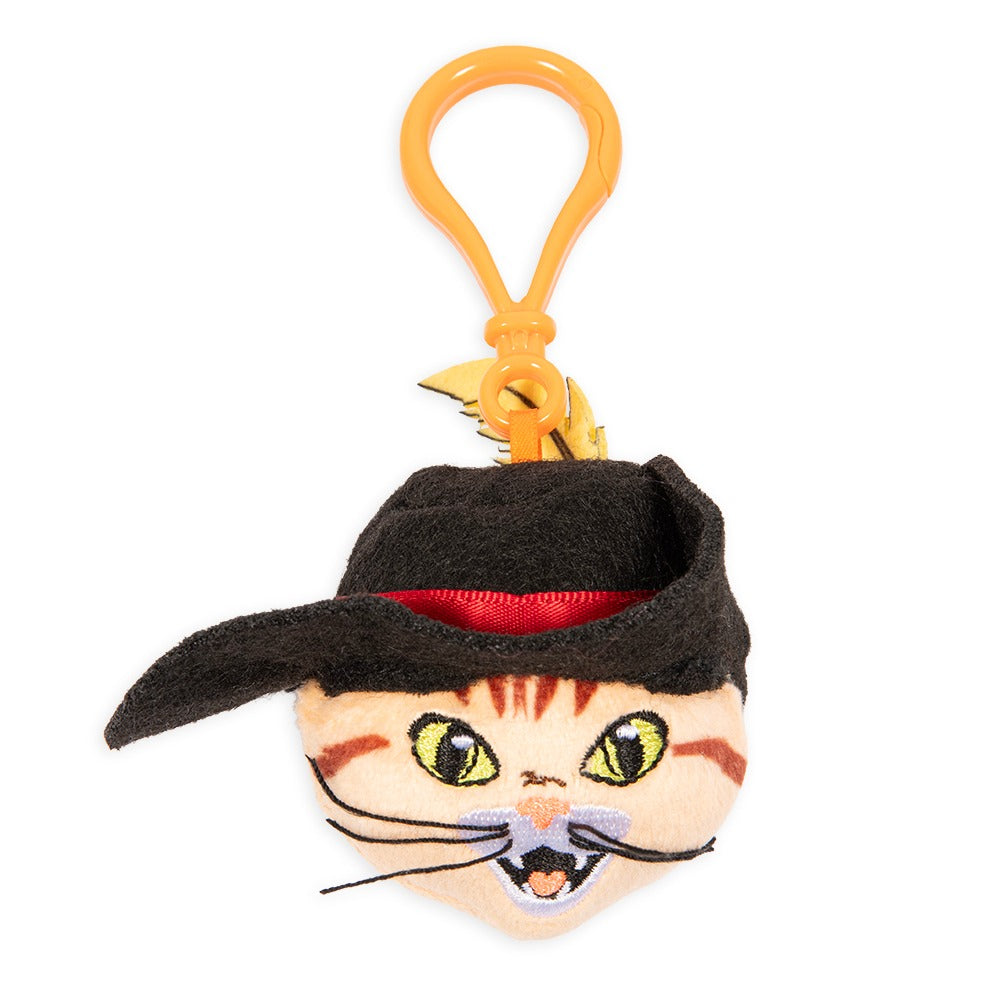 Shrek Puss in Boots Plush Bag Clip